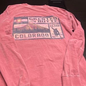 Colorado crested bute mountain long sleeve vintage M